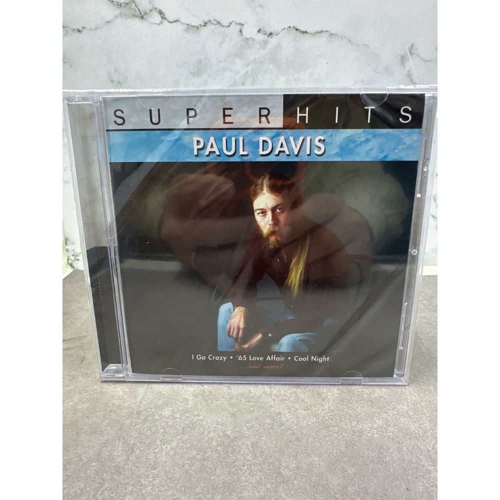 Paul Davis Super Hits CD 2008 Sony Music I Go Crazy 65 Love Affair New Sealed